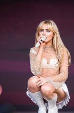 SABRINA CARPENTER Performs at Lollapalooza in Stockholm 06/29/2023