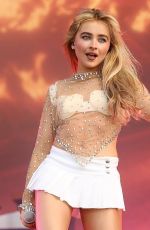 SABRINA CARPENTER Performs at Lollapalooza in Stockholm 06/29/2023