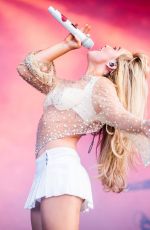 SABRINA CARPENTER Performs at Lollapalooza in Stockholm 06/29/2023