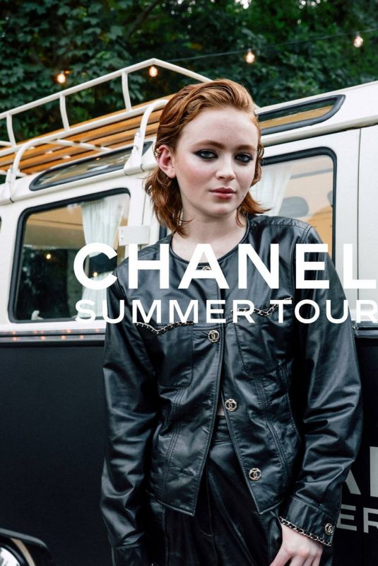 SADIE SINK for Chanel Summer Tour 2023 Campaign