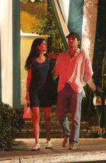 SARA SAMPAIO and Zac Frognowski Leaves San Vicente Bungalow in West Hollywood 07/20/2023