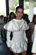 SARA SAMPAIO Arrives at Viktor & Rolf Haute Couture Spring/Summer 23/24 Show at Paris Fashion Week 07/05/2023