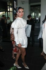 SARA SAMPAIO Arrives at Viktor & Rolf Haute Couture Spring/Summer 23/24 Show at Paris Fashion Week 07/05/2023