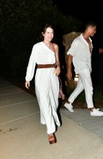 SARA WAISGLASS Kissing with Her Boyfriend at Aqua di Gio Party in Malibu 07/15/2023