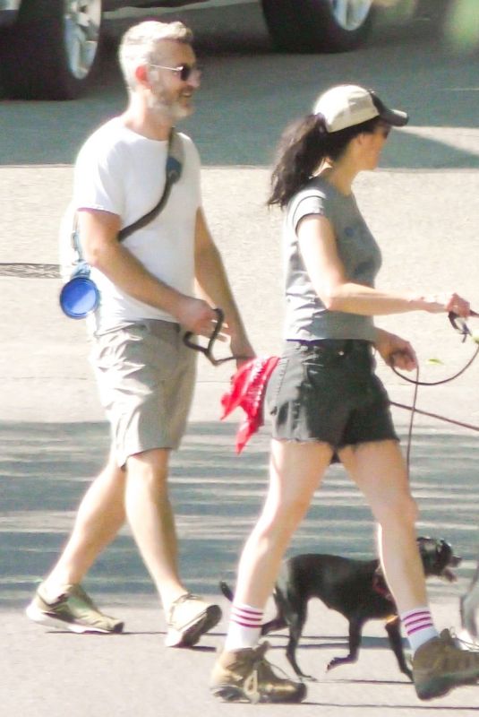 SARAH SILVERMAN and Rory Albanese Out with Their Dogs in Los Angeles 07/01/2023