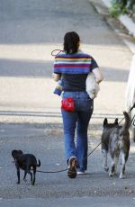 SARAH SILVERMAN and Rory Albanese Out with Their Dogs in Los Angeles 07/12/2023