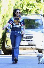 SARAH SILVERMAN and Rory Albanese Out with Their Dogs in Los Angeles 07/12/2023