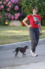 SARAH SILVERMAN Out on a Dog Walk in Los Angeles 07/13/2023