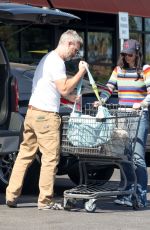 SARAH SILVERMAN Out Shopping with Rory Albanese at Gelson