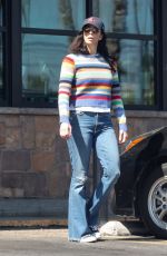 SARAH SILVERMAN Out Shopping with Rory Albanese at Gelson