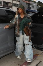 SAVANNAH JAMES Out for Dinner at Giorgio Baldi in Santa Monica 07/28/2023