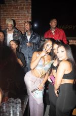 SAWEETIE and Tyga and AE at PartyNextDoor