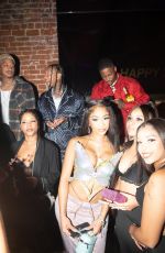 SAWEETIE and Tyga and AE at PartyNextDoor