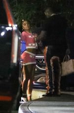 SAWEETIE Arrives at The Nice Guy in West Hollywood 07/14/2023