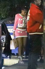 SAWEETIE Arrives at The Nice Guy in West Hollywood 07/14/2023