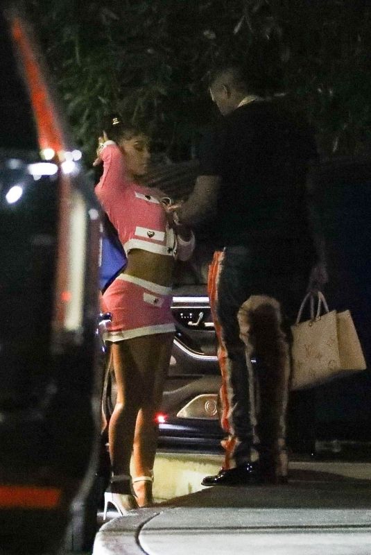 SAWEETIE Arrives at The Nice Guy in West Hollywood 07/14/2023