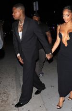 SAWEETIE Arrives at The Nice Guy in West Hollywood 07/21/2023