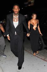 SAWEETIE Arrives at The Nice Guy in West Hollywood 07/21/2023