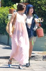 SCOUT and TALLULAH WILLIS Out for Lunch at All Time in Los Feliz 07/18/2023