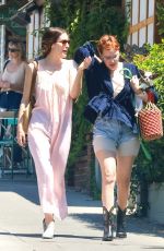 SCOUT and TALLULAH WILLIS Out for Lunch at All Time in Los Feliz 07/18/2023