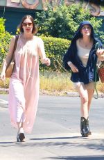 SCOUT and TALLULAH WILLIS Out for Lunch at All Time in Los Feliz 07/18/2023
