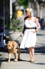 SELMA BLAIR Out with Her Service Dog in Los Angeles 07/18/2023