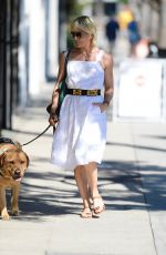 SELMA BLAIR Out with Her Service Dog in Los Angeles 07/18/2023