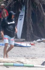 SHAKIRA at Surf Instruction in Costa Rica 06/30/2023