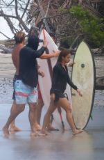 SHAKIRA at Surf Instruction in Costa Rica 06/30/2023