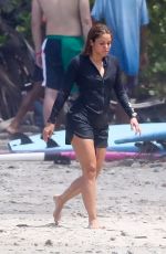 SHAKIRA at Surf Instruction in Costa Rica 06/30/2023