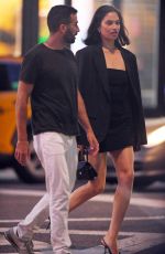 SHANINA SHAIK Out for Dinner with Friend in New York 07/07/2023