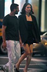 SHANINA SHAIK Out for Dinner with Friend in New York 07/07/2023