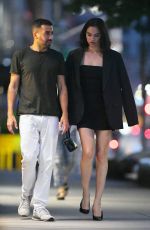 SHANINA SHAIK Out for Dinner with Friend in New York 07/07/2023