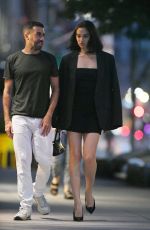 SHANINA SHAIK Out for Dinner with Friend in New York 07/07/2023