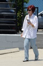 SHARON and AIMEE OSBOURNE Leaves a Titanic Exhibit in Los Angeles 06/30/2023