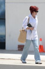 SHARON and AIMEE OSBOURNE Leaves a Titanic Exhibit in Los Angeles 06/30/2023
