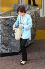 SHARON OSBOURNE Shopping at Neiman Marcus in Beverly Hills 07/14/2023