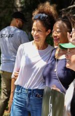 SHERRI SAUM at Picket Lines at Warner Brothers Studios in Burbank 07/24/2023