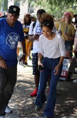SHERRI SAUM at Picket Lines at Warner Brothers Studios in Burbank 07/24/2023