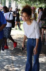 SHERRI SAUM at Picket Lines at Warner Brothers Studios in Burbank 07/24/2023