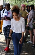 SHERRI SAUM at Picket Lines at Warner Brothers Studios in Burbank 07/24/2023