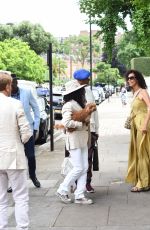 SINITTA Arrives at Jackie Sinclair Summer Party in London 07/09/2023