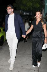 SOFIA RICHIE and Elliot Grainge Leaves Dinner Date in West Hollywood 07/12/2023