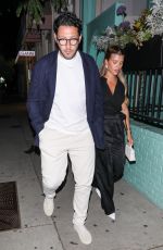 SOFIA RICHIE and Elliot Grainge Leaves Dinner Date in West Hollywood 07/12/2023