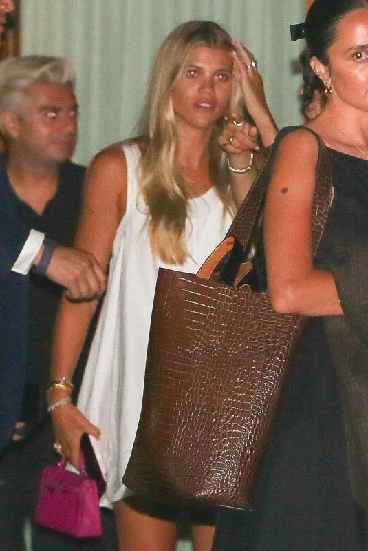 SOFIA RICHIE Leaves Soho House in Malibu 07/20/2023