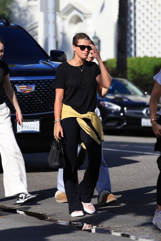 SOFIA RICHIE Out and About in Beverly Hills 07/19/2023