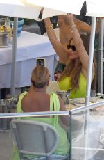 SOFIA VERGARA Out for Lunch at Conca del Sogno Restaurant in Nerano 07/15/2023