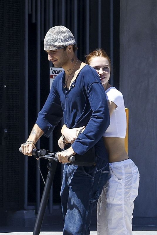 SOPHIA PICCIRILLI and Anwar Hadid Out in Studio City 07/14/2023