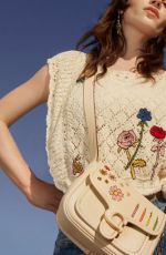 SOPHIE THATCHER for Coach x Observed by Us Collection, July 2023