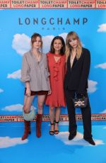 SUKI WATERHOUSE at Longchamp x Toiletpaper Pop Revolution Launch Party in London 07/12/2023